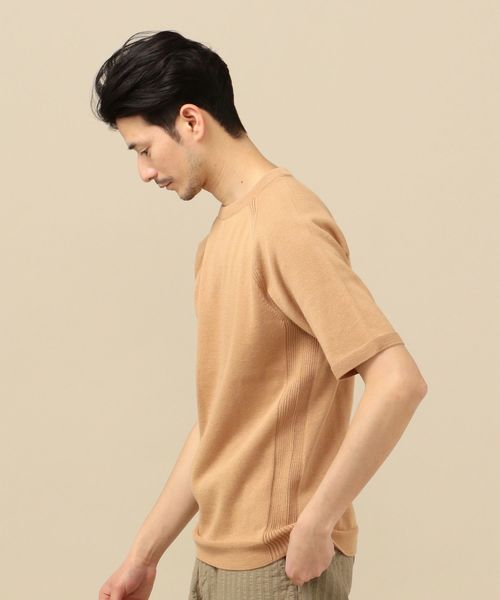 SHIPS(シップス)の「【Begin6月号掲載】SC: ジャパン ペーパーヤーン ニット Tシャツ(Tシャツ/カットソー・メンズ・ネイビー/グレー/ホワイト/ブラウン・LARGE/X-LARGE/MEDIUM/SMALL)」の15枚目の写真