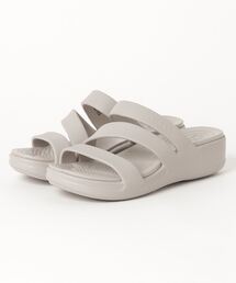 クロックス crocs クロックス モントレー ストラッピー ウェッジ ウィメン crocs monterey strappy wedge w