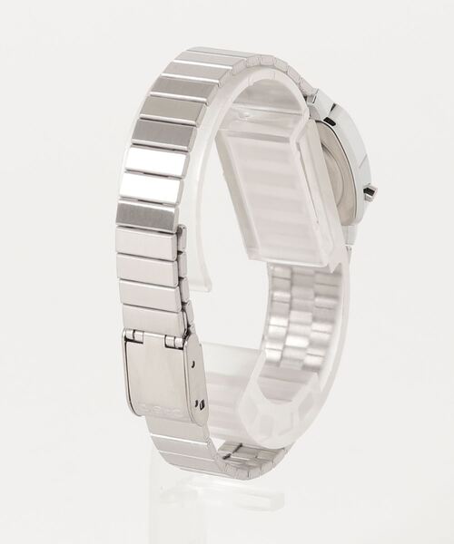CASIO(カシオ)の「【CASIO(カシオ)】デジタルミニ(デジタル腕時計・レディース・シルバー系その他/シルバー/シルバー系その他2/ボルドー・FREE)」の5枚目の写真