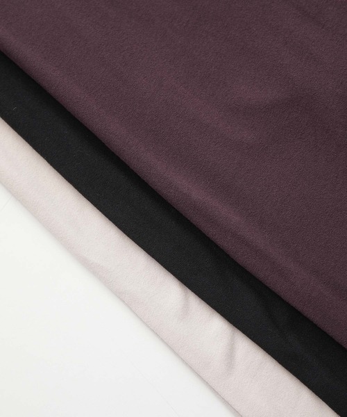 ROPE' PICNIC(ロペピクニック)の「【essential wear】【吸水速乾・抗菌加工】Aラインノースリーブワンピース(ワンピース・レディース・ブラック/ワイン/ベージュ系その他2・38)」の14枚目の写真