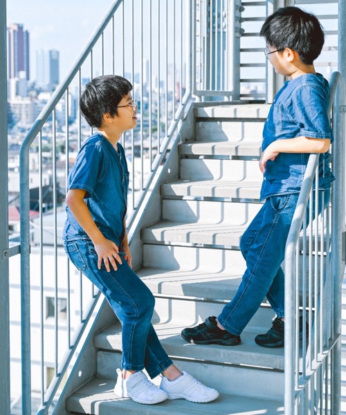 瞬足(シュンソク)の「瞬足/SYUNSOKU/SJJ1840(スニーカー・キッズ・ホワイト・15.5cm/17.0cm/18.5cm/18.0cm/17.5cm/23.5cm/19.5cm/24.5cm/20.5cm/16.5cm/24.0cm/25.5cm/19.0cm/26.0cm/20.0cm/21.0cm/22.5cm/22.0cm/15.0cm/23.0cm/21.5cm/16.0cm/25.0cm/26.5cm/27.0cm)」の5枚目の写真