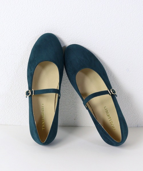 LibertyDoll（リバティードール）の「Liberty doll / メリージェーンバレエパンプス(5472)（バレエシューズ・レディース・グレー/ベージュ/ブラック/モスグリーン/ネイビー/ブラウン/オレンジ/マスタード/ブラック系その他・3L/S/M/L/LL/SS）」の19枚目の写真