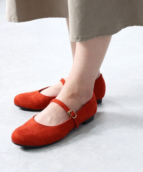 LibertyDoll（リバティードール）の「Liberty doll / メリージェーンバレエパンプス(5472)（バレエシューズ・レディース・グレー/ベージュ/ブラック/モスグリーン/ネイビー/ブラウン/オレンジ/マスタード/ブラック系その他・3L/S/M/L/LL/SS）」の13枚目の写真