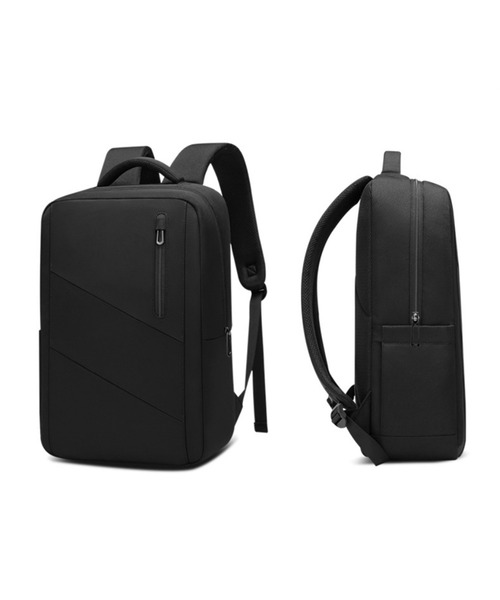 aimoha（アイモハ）の「ビジネスリュック（バックパック/リュック・メンズ・ブラック/グレー/ネイビー/ライトグレー・SMALL）」の9枚目の写真