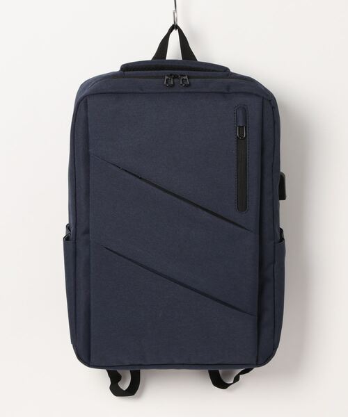 aimoha（アイモハ）の「ビジネスリュック（バックパック/リュック・メンズ・ブラック/グレー/ネイビー/ライトグレー・SMALL）」の18枚目の写真