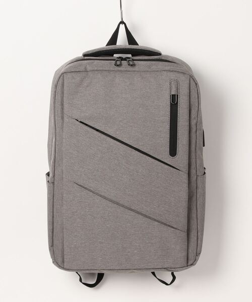 aimoha（アイモハ）の「ビジネスリュック（バックパック/リュック・メンズ・ブラック/グレー/ネイビー/ライトグレー・SMALL）」の20枚目の写真