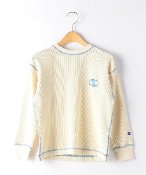 商品詳細 キッズ 別注 Champion チャンピオン ワッフルロンt Outlet アウトレット 公式通販