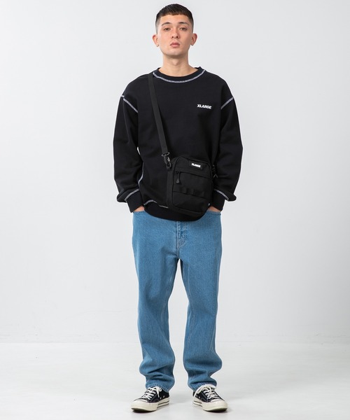 XLARGE(エクストララージ)の「MILITARY SHOULDER BAG(ショルダーバッグ・メンズ・ブラック/カモフラージュ/ブルー・ONE SIZE)」の10枚目の写真