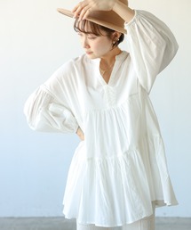AIC. | スキッパーティアードチュニック(シャツ/ブラウス)