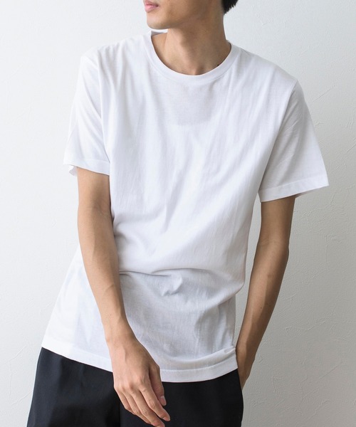 Healthknit（ヘルスニット）の「【Healthknit】 ベーシック 2P クルーネック 半袖 Tシャツ 5.2オンス 2枚パック 2-2201（Tシャツ/カットソー・メンズ・ヘザーグレー/ホワイト/ブラック・S/M/L）」の9枚目の写真