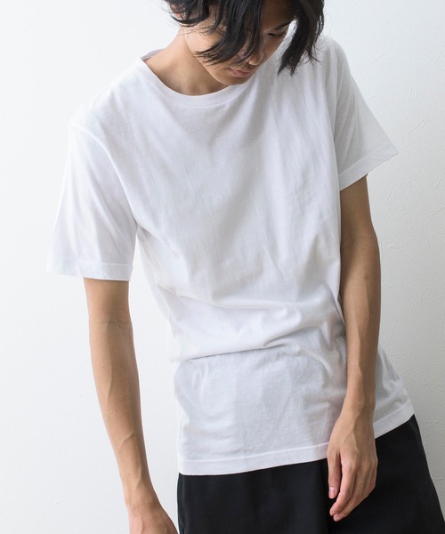 Healthknit（ヘルスニット）の「【Healthknit】 ベーシック 2P クルーネック 半袖 Tシャツ 5.2オンス 2枚パック 2-2201（Tシャツ/カットソー・メンズ・ヘザーグレー/ホワイト/ブラック・S/M/L）」の11枚目の写真