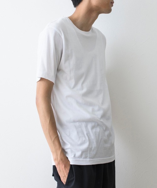Healthknit（ヘルスニット）の「【Healthknit】 ベーシック 2P クルーネック 半袖 Tシャツ 5.2オンス 2枚パック 2-2201（Tシャツ/カットソー・メンズ・ヘザーグレー/ホワイト/ブラック・S/M/L）」の13枚目の写真