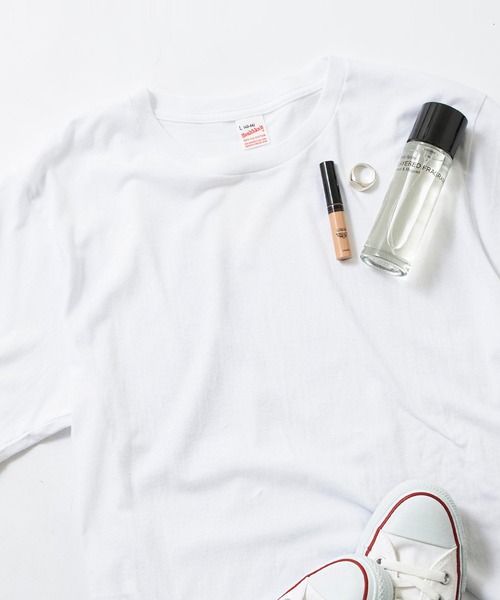 Healthknit（ヘルスニット）の「【Healthknit】 ベーシック 2P クルーネック 半袖 Tシャツ 5.2オンス 2枚パック 2-2201（Tシャツ/カットソー・メンズ・ヘザーグレー/ホワイト/ブラック・S/M/L）」の4枚目の写真