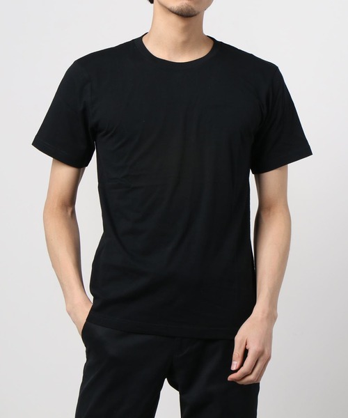 Healthknit（ヘルスニット）の「【Healthknit】 ベーシック 2P クルーネック 半袖 Tシャツ 5.2オンス 2枚パック 2-2201（Tシャツ/カットソー・メンズ・ヘザーグレー/ホワイト/ブラック・S/M/L）」の5枚目の写真