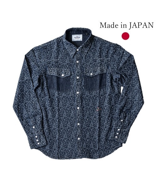 Gallipoli camiceria(ガリポリカミチェリア)の「日本製 デニムウエスタンシャツ ネイビー(シャツ/ブラウス・メンズ・インディゴブルー/ブルー系その他・46/48/50)」の17枚目の写真