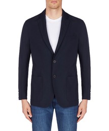 【A|X アルマーニ エクスチェンジ】バック縦ロゴデザイン　テーラードジャケット ARMANI EXCHANGE（アルマーニエクスチェンジ）の「【A|X アルマーニ