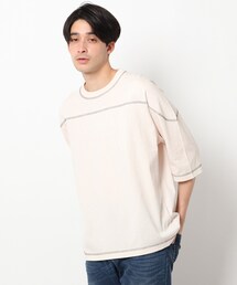 THE SHOP TK  | コットンヘンプフットボールTシャツ(Tシャツ/カットソー)