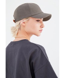 ALEXIA STAM | Leather Buckle Linen Cap/レザーバックルリネンキャップ(キャップ)