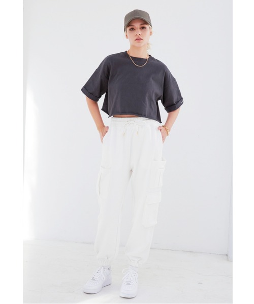 ALEXIA STAM（アリシアスタン）の「Leather Buckle Linen Cap/レザーバックルリネンキャップ（キャップ・レディース・チャコールグレー/ベージュ/アイボリー・FREE）」の19枚目の写真