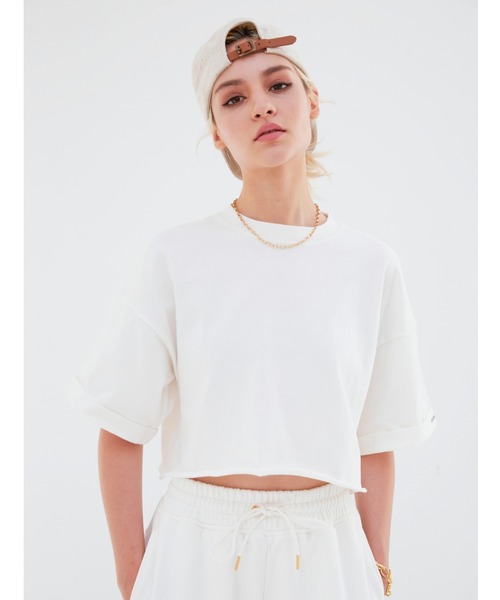 ALEXIA STAM（アリシアスタン）の「Leather Buckle Linen Cap/レザーバックルリネンキャップ（キャップ・レディース・チャコールグレー/ベージュ/アイボリー・FREE）」の9枚目の写真