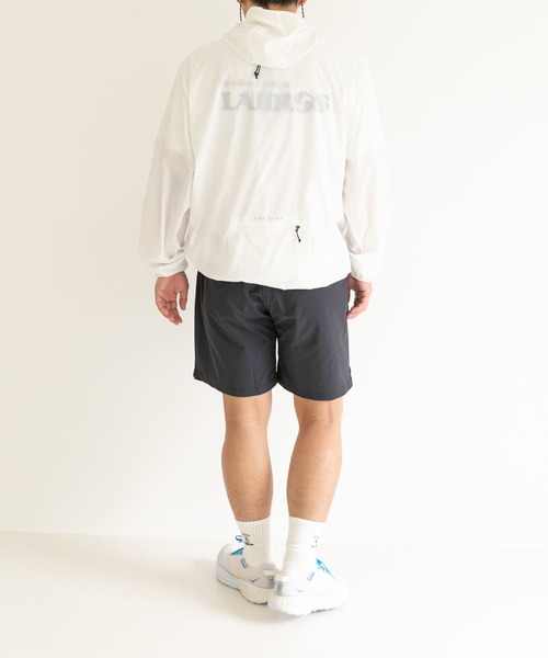 Gramicci（グラミチ）の「LOWERCASE×Gramicci　4wayStretchパッカブルショーツ（その他パンツ・メンズ・ネイビー/カーキ/ブラック/グレー・LARGE/X-LARGE/MEDIUM）」の8枚目の写真