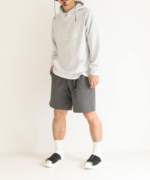 Gramicci（グラミチ）の「LOWERCASE×Gramicci　4wayStretchパッカブルショーツ（その他パンツ・メンズ・ネイビー/カーキ/ブラック/グレー・LARGE/X-LARGE/MEDIUM）」の9枚目の写真