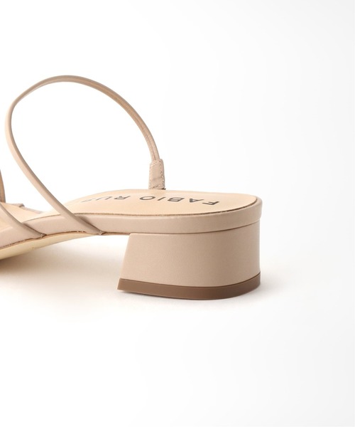 Spick & Span(スピックアンドスパン)の「【FABIO RUSCONI】ストラップミュール◆(サンダル・レディース・ベージュ/ブラック・38/36/37)」の11枚目の写真