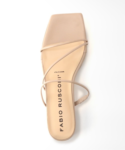 Spick & Span(スピックアンドスパン)の「【FABIO RUSCONI】ストラップミュール◆(サンダル・レディース・ベージュ/ブラック・38/36/37)」の18枚目の写真
