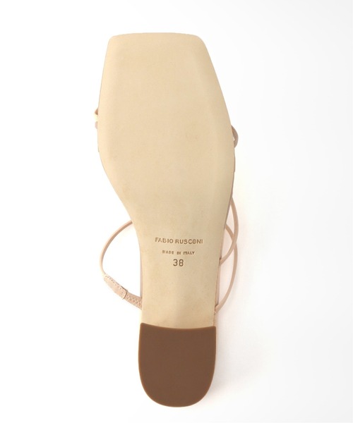 Spick & Span(スピックアンドスパン)の「【FABIO RUSCONI】ストラップミュール◆(サンダル・レディース・ベージュ/ブラック・38/36/37)」の16枚目の写真