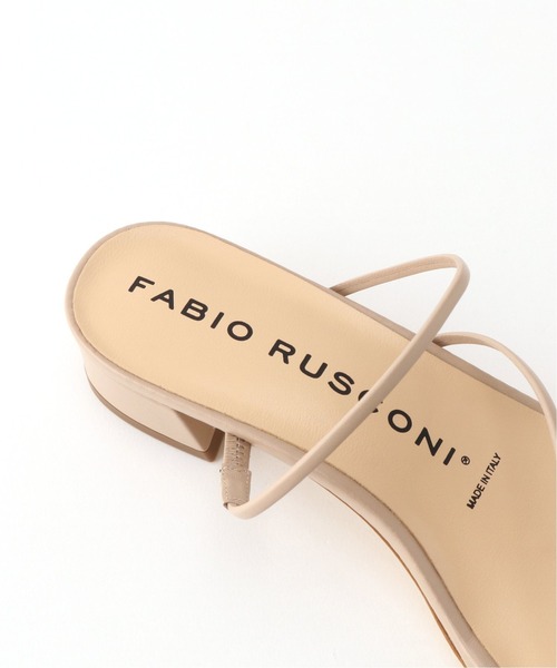 Spick & Span(スピックアンドスパン)の「【FABIO RUSCONI】ストラップミュール◆(サンダル・レディース・ベージュ/ブラック・38/36/37)」の9枚目の写真