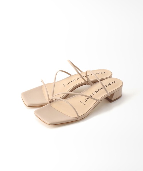 Spick & Span(スピックアンドスパン)の「【FABIO RUSCONI】ストラップミュール◆(サンダル・レディース・ベージュ/ブラック・38/36/37)」の8枚目の写真