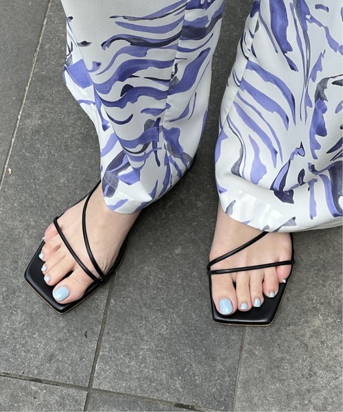 Spick & Span(スピックアンドスパン)の「【FABIO RUSCONI】ストラップミュール◆(サンダル・レディース・ベージュ/ブラック・38/36/37)」の12枚目の写真