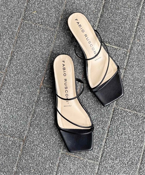 Spick & Span(スピックアンドスパン)の「【FABIO RUSCONI】ストラップミュール◆(サンダル・レディース・ベージュ/ブラック・38/36/37)」の19枚目の写真