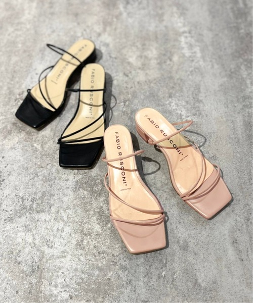 Spick & Span(スピックアンドスパン)の「【FABIO RUSCONI】ストラップミュール◆(サンダル・レディース・ベージュ/ブラック・38/36/37)」の10枚目の写真