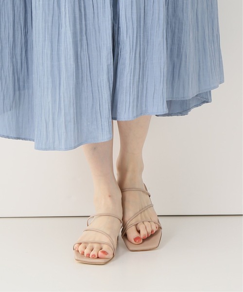 Spick & Span(スピックアンドスパン)の「【FABIO RUSCONI】ストラップミュール◆(サンダル・レディース・ベージュ/ブラック・38/36/37)」の17枚目の写真