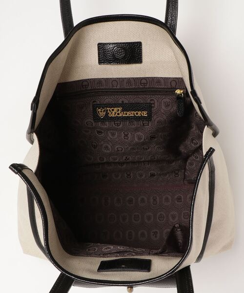 TOFF&LOADSTONE（トフアンドロードストーン）の「ビアンキャンバス（L）（トートバッグ・メンズ・ブラック/ブラック系その他・FREE）」の21枚目の写真