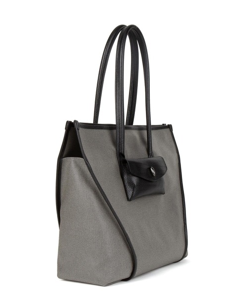 TOFF&LOADSTONE（トフアンドロードストーン）の「ビアンキャンバス（L）（トートバッグ・メンズ・ブラック/ブラック系その他・FREE）」の3枚目の写真