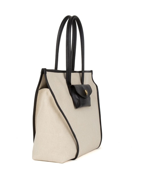 TOFF&LOADSTONE（トフアンドロードストーン）の「ビアンキャンバス（L）（トートバッグ・メンズ・ブラック/ブラック系その他・FREE）」の10枚目の写真