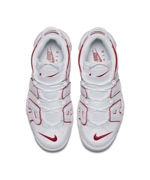 NIKE（ナイキ）の「ナイキ エア モア アップテンポ '96 メンズシューズ / スニーカー / Nike Air More Uptempo '96  Men's Shoe（スニーカー・メンズ・レッド/ホワイト/グレー・30/24/25/26/27/28/29/28.5/25.5/26.5/27.5/24.5/29.5）」の14枚目の写真