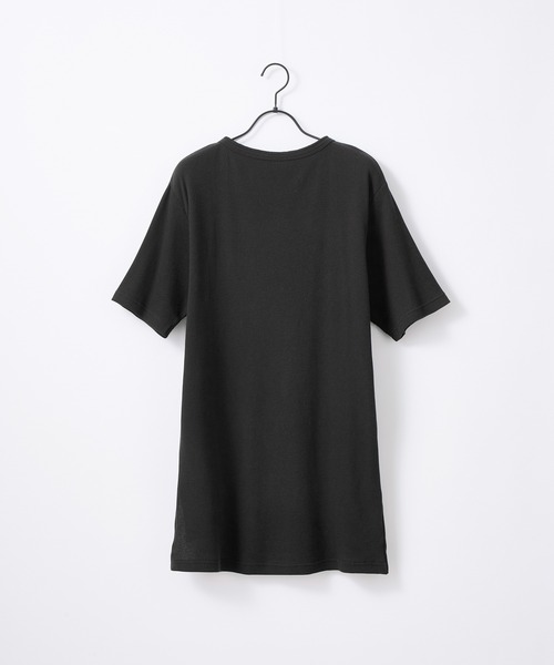 Craft Nicholson（クラフトニコルソン）の「ワッフル ロング丈 クルー ヘンリー 半袖Tシャツ（Tシャツ/カットソー・メンズ・チャコールグレー/ブラック/ブルー系その他3/パープル系その他2/ピンク系その他/スモークピンク/ブルー系その他2/パープル系その他/イエロー系その他/ベージュ系その他/ブルー系その他/ブラック系その他/グレー系その他/ヘザーグレー/ホワイト系その他/カーキ/アイボリー/ベージュ/ネイビー・M/L/XL）」の22枚目の写真