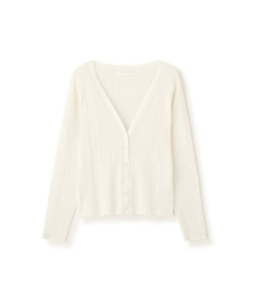 JILL STUART（ジルスチュアート）の「◆セリアカーディガン（カーディガン/ボレロ・レディース・ブルー/ブラウン/ホワイト・FREE）」の13枚目の写真