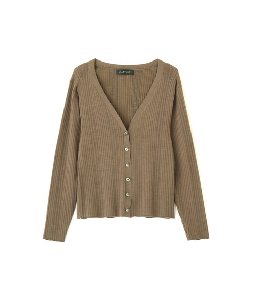 JILL STUART（ジルスチュアート）の「◆セリアカーディガン（カーディガン/ボレロ・レディース・ブルー/ブラウン/ホワイト・FREE）」の15枚目の写真