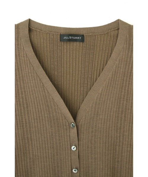 JILL STUART（ジルスチュアート）の「◆セリアカーディガン（カーディガン/ボレロ・レディース・ブルー/ブラウン/ホワイト・FREE）」の16枚目の写真