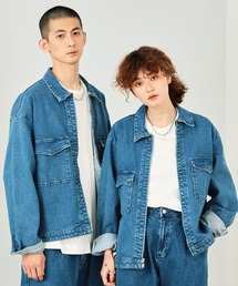 EDWIN | 【ZOZO限定商品】 デニムジャケット (セットアップ対応）(デニムジャケット)