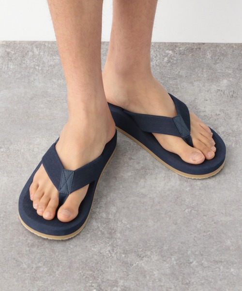 GLOBAL WORK（グローバルワーク）の「ピーチクッショントングサンダル/932771（サンダル・メンズ・ブラック/ネイビー/イエロー/オレンジ・SMALL/MEDIUM/LARGE）」の3枚目の写真