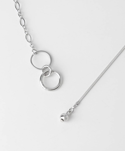 URBAN RESEARCH Sonny Label（アーバンリサーチサニーレーベル）の「マルチチェーンネックレス（ネックレス・レディース・シルバー/ゴールド・ONE）」の6枚目の写真
