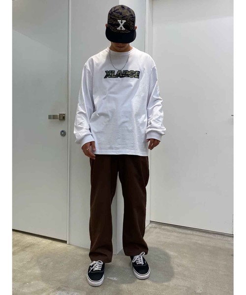 XLARGE(エクストララージ)の「CAMO BASEBALLCAP(キャップ・メンズ・ベージュ/オリーブ/グリーン・ONE SIZE)」の9枚目の写真