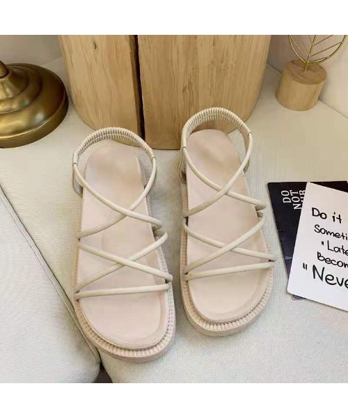 210nouve（トゥージュヌーブ）の「コードストラッププラットフォームサンダル（サンダル・レディース・ブラック/ベージュ/ピンク・36/37/38/39/40/35）」の11枚目の写真