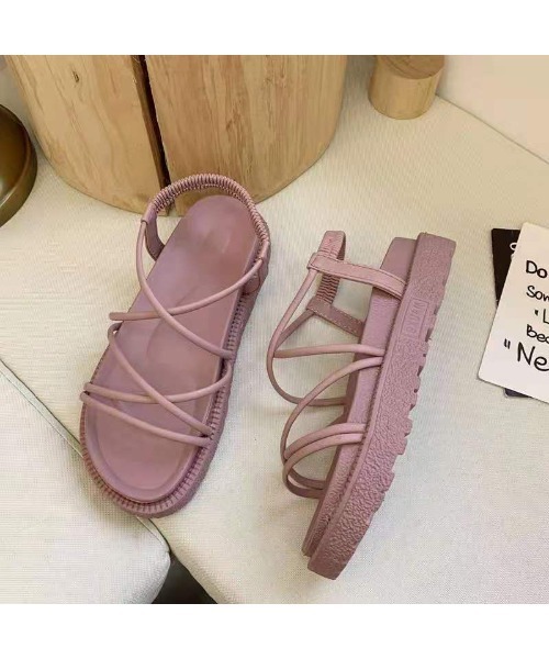 210nouve（トゥージュヌーブ）の「コードストラッププラットフォームサンダル（サンダル・レディース・ブラック/ベージュ/ピンク・36/37/38/39/40/35）」の12枚目の写真