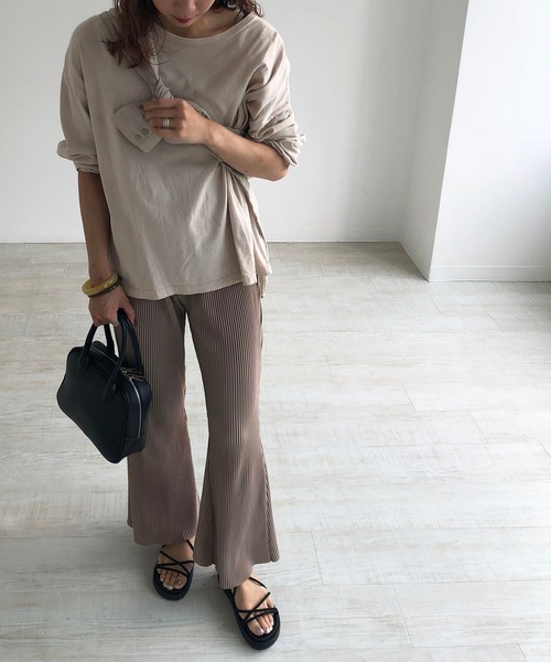 210nouve（トゥージュヌーブ）の「コードストラッププラットフォームサンダル（サンダル・レディース・ブラック/ベージュ/ピンク・36/37/38/39/40/35）」の14枚目の写真